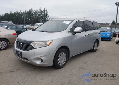 2016 Nissan Quest S from USA, damaged, VIN JN8AE2KP9G9151277